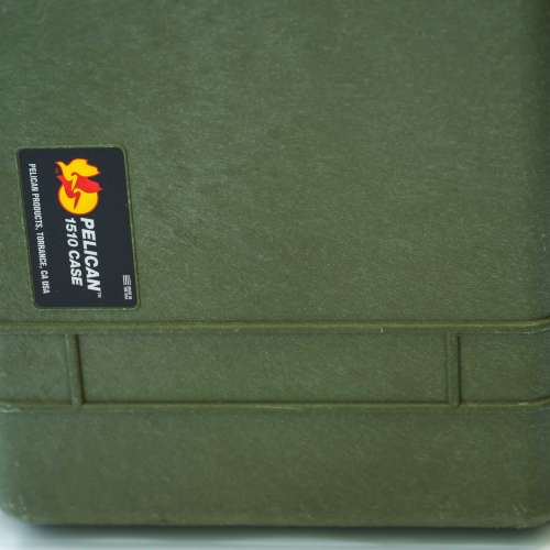 Pelican 1510 拉箱 Case - 內附保護套分隔板 + 網狀蓋收納器 + 靜音膠轆。