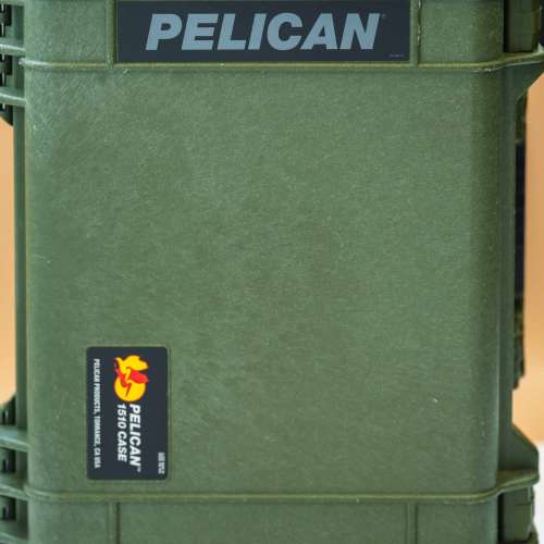 Pelican 1510 拉箱 Case - 內附保護套分隔板 + 網狀蓋收納器 + 靜音膠轆。