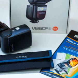 Godox V860III Pro 閃光燈  Sony 索尼 / 美國 Rogue Flash Gels Combo Filter Kit ...