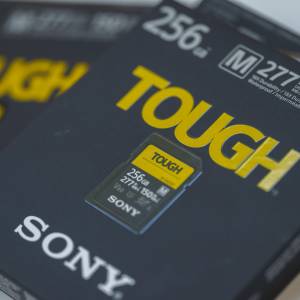 索尼 Sony SF-M Series Tough UHS-II SDXC 記憶卡 256GB  + 128GB