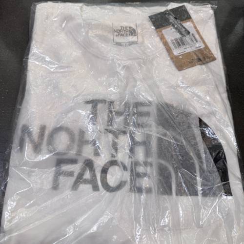 The North Face 白色短袖T恤 (XL)