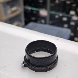 LEITZ ELMAR 5CM BLACK PRINT METAL HOOD