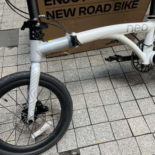 2025 新款 JAVA NEO 9速 碟剎349鋁合金折叠車 （三折叠小布 國布 ）送前後蛙燈叮叮