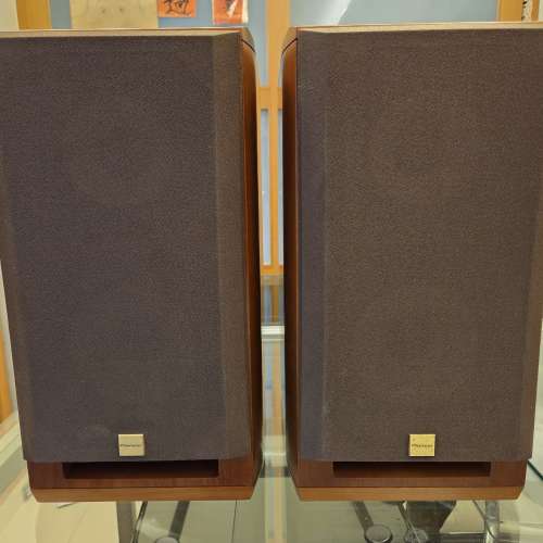 Pioneer S-A4-LR 酒桶木同軸全實木書架喇叭