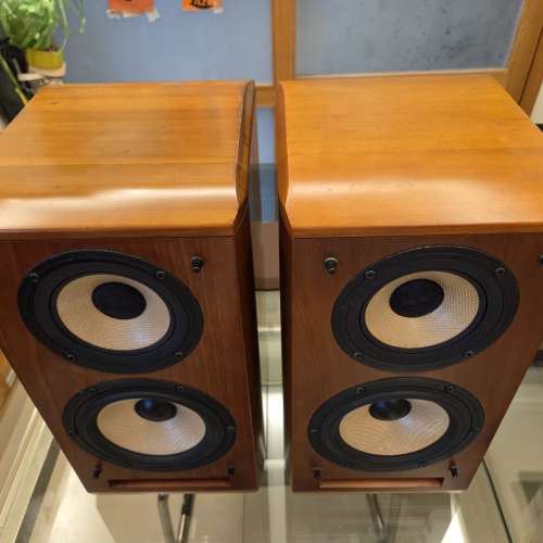 Pioneer S-A4-LR 酒桶木同軸全實木書架喇叭