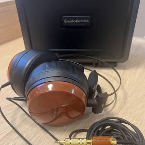 鐵三角黑櫻桃木制動圈ATH-W1000x大耳筒