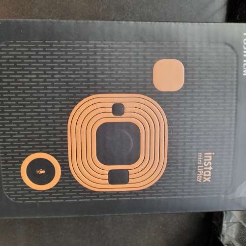 FUJIFILM INSTAX MINI LIPLAY富士兩用即影即有菲林相機 優雅黑