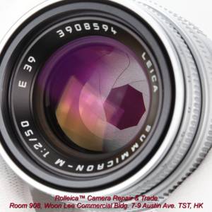 Extreme Late Serial  Summicron-M 50 V 11816 [Silver ] full brass lens $9800