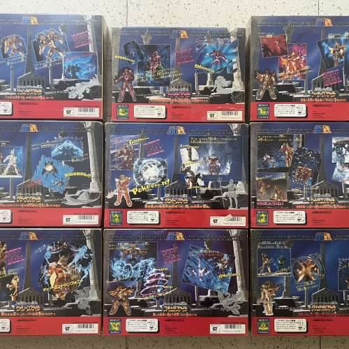 日版 聖衣大系 海鬥士 一套 （ 齊件齊說明書、每盒都有熱縮膠密封包好）君臨北南七海...