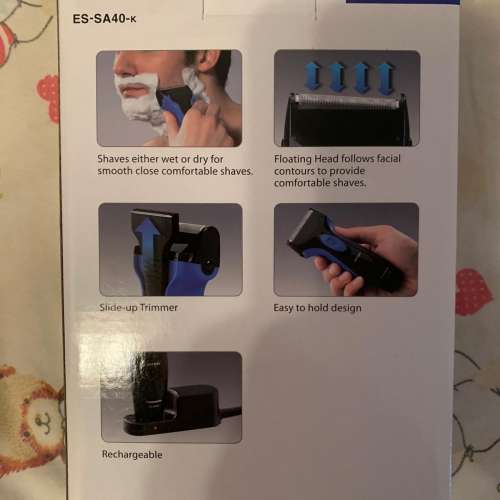 全新 Panasonic  ES-SA40 男士鬚刨 （內有配備多一塊刀片更換）
