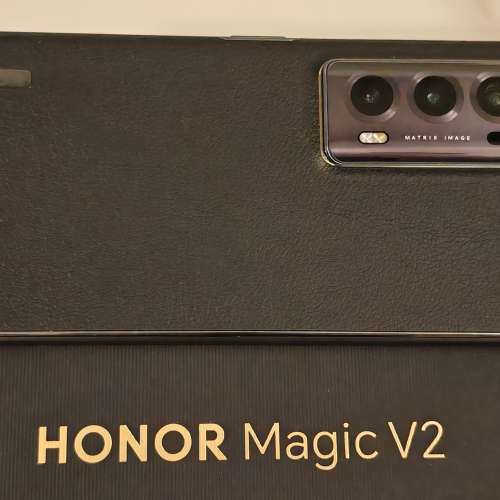 HONOR Magic V2（99%新）雅黑色(pu)，17/6/2025衛訊買