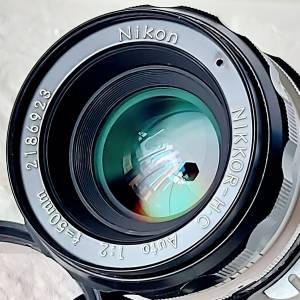 Nikon Nikkor - H.C Auto 50mm f/2*極新*