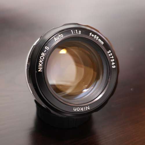 Nikon Nikkor-S Auto 55mm f/1.2