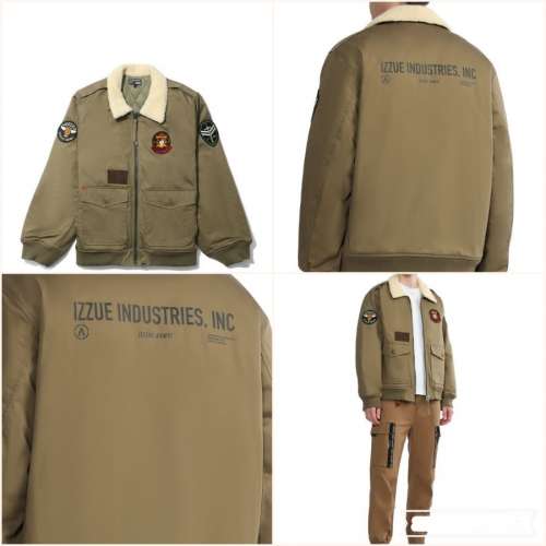 IT IZZUE Patched jacket top gun 飛機褸/MUSIUM DIV/ Double Park fingercroxx 行...