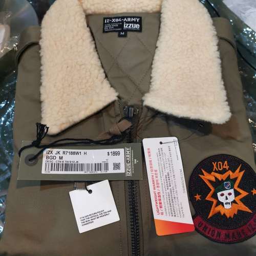 IT IZZUE Patched jacket top gun 飛機褸/MUSIUM DIV/ Double Park fingercroxx 行...