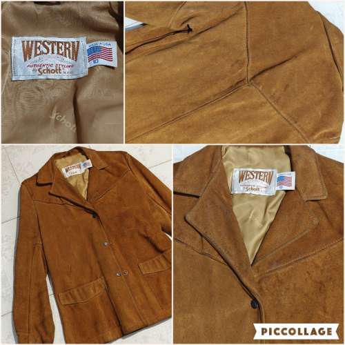 絕版 美國製造 schott perfecto Motorcycle Jacket 真皮褸/schott猄皮褸/n.y.c 日版...