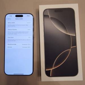 iPhone 16 Pro Max 512gb 100%電