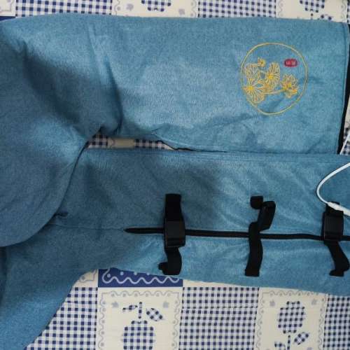 電加熱艾灸護膝蓋 艾草熱敷保暖關節長筒靴