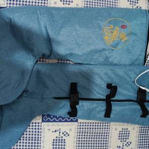 電加熱艾灸護膝蓋 艾草熱敷保暖關節長筒靴