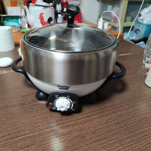 Imarflex 伊瑪 IMC-3010LS 3公升 蒸煮火鍋 Imarflex IMC-3010LS 3L Steam Pot