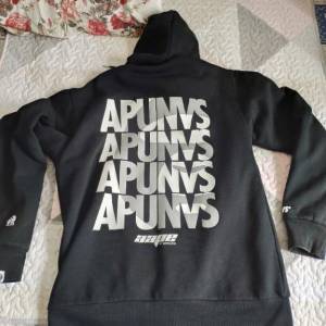 AAPE男裝迷彩/黑色兩面外套