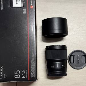 Panasonic Lumix 85 85mm F1.8 S SL Leica L Mount
