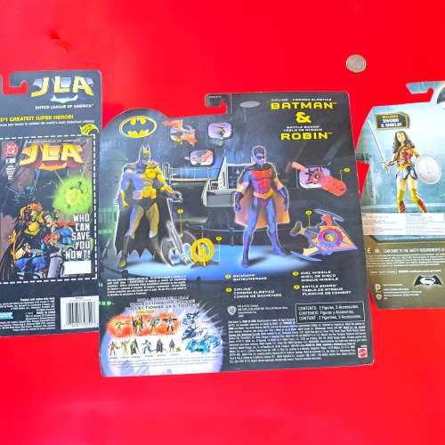 DC Batman & Robin 美國正義聯盟 JLA 蝙蝠俠 羅賓 Justice League 神奇女俠 Wonder...