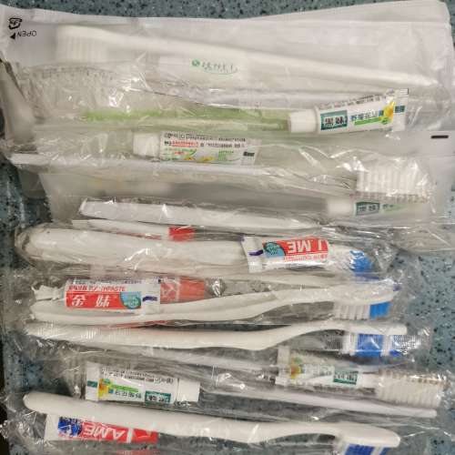 一次性  旅行  牙膏   牙刷  Toothpaste  Toothbrush