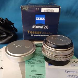 Contax Tessar 45f2.8 T* 100 Jahre