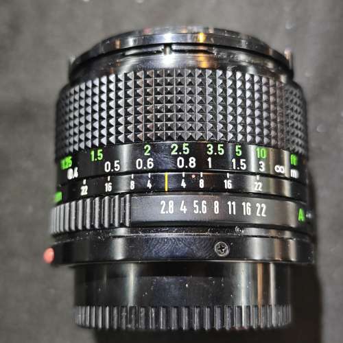 canon 24/2.8 FD 佳能 24mm 24 MF 鏡片冇花冇霉 功能正常 95%new