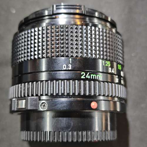canon 24/2.8 FD 佳能 24mm 24 MF 鏡片冇花冇霉 功能正常 95%new