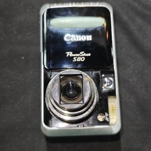 canon PowerShot S80 CCD 功能全正常 mon有少許老化 冇成像問題 80%new 送記憶卡 送...
