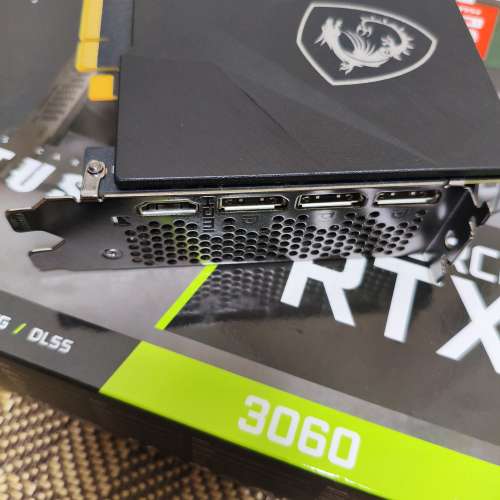 MSI RTX 3060 12GB VENTUS 2X OC顯示卡