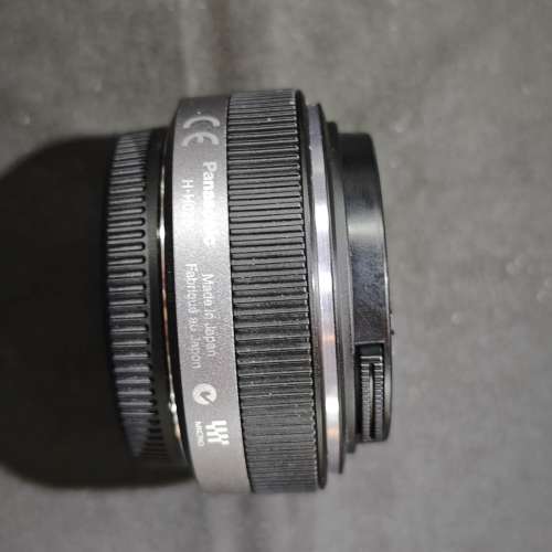 Panasonic 20/1.7 M43 松下 樂聲 20mm 20 99%new 鏡片冇花冇霉 功能全正常  冇盒冇...