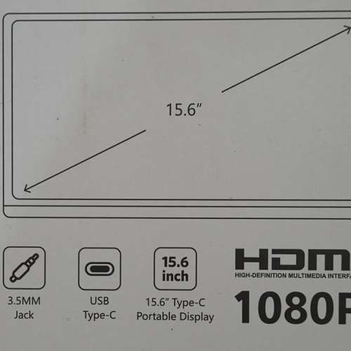 Lepow Z1 Series 15.6吋便攜顯示器 TYPE C PORTABLE MONITOR