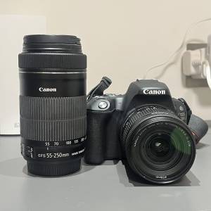 Canon EOS 200D Kit set 18-55mm + EFS 55-200mm