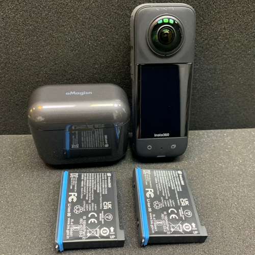 [觀塘實體店] 二手 Insta360 X3 (共2電+快速充電盒) 行貨 *S72298* | Insta360 香港...