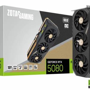 Zotac GAMING GeForce RTX 5080 SOLID OC 16GB GDDR7