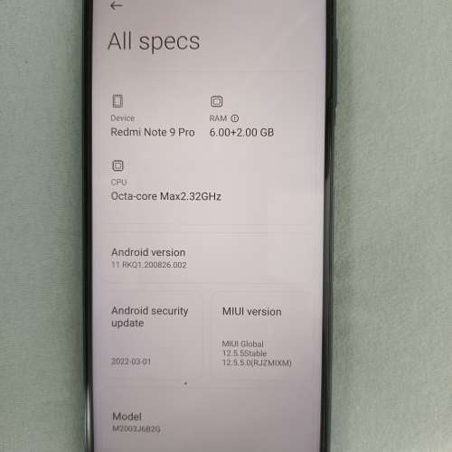 紅米 Note 9 Pro
