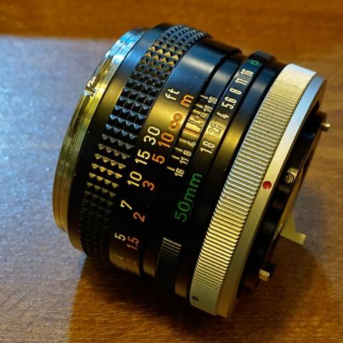 Canon FD 50mm f1.8