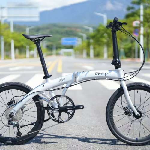 2025 新款 CAMP P10 10速碟剎20吋折叠車 送水架前後蛙燈叮叮