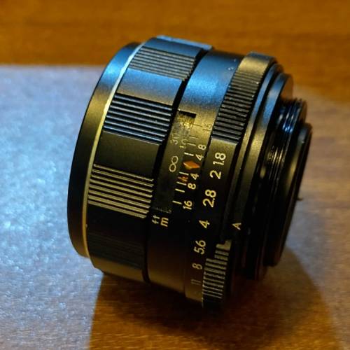 Pentax Super Takumar 55mm f1.8 （早期無輻射版）