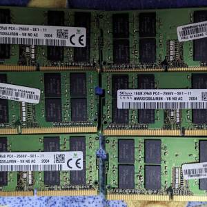 Lenovo SK hynix 16GB DDR4-2666 (2Rx8 PC4-2666V-SE1-11) SO-DIMM notebook ram