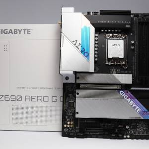 極新淨 Gigabyte Z690 AERO DDR4 // 光威 DDR4 3600 32GB// Valkyrie GL360水冷
