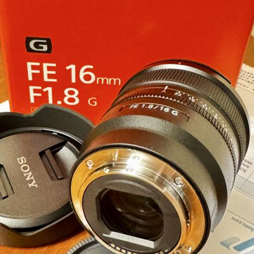 Sony FE 16mm F1.8 G  可換 E 11mm