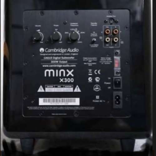 Sennheiser ambeo plus 7.1.4 soundbar 連 Cambridge Audio Minx X300 Subwoofer 重...