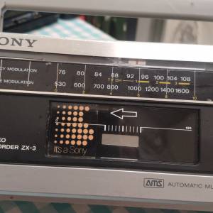 SONY ZX-3手提微型錄音機