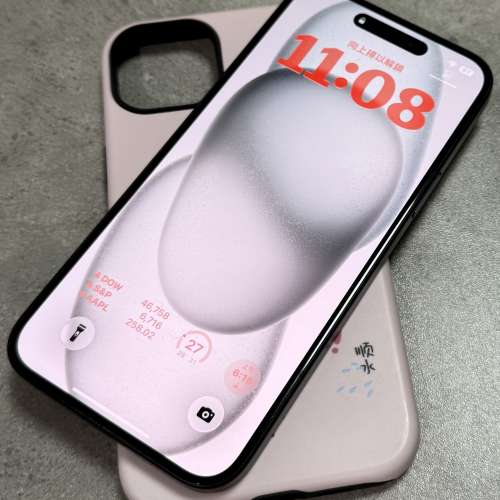 90 ％ new iPhone 15 Plus 512g 香港行貨 雙卡ZA/A
