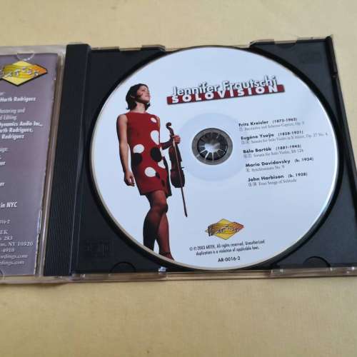 Jennifer Frautschi Solovision 小提琴作品