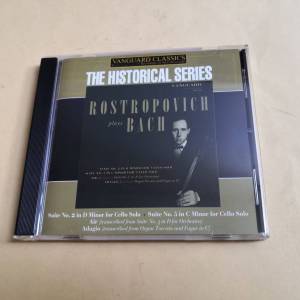 ROSTROPOVICH plays BACH 美版